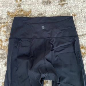 Lululemon athletica wunder train leggings. Black. Size 6.